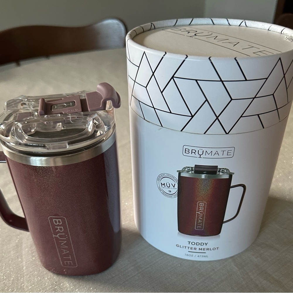 BrüMate Glitter Merlot Toddy